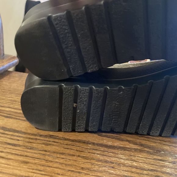 Alegria By PG Lite Sandals Womens 41 Morgyn Strappy Gold Flowery - Picture 9 of 11